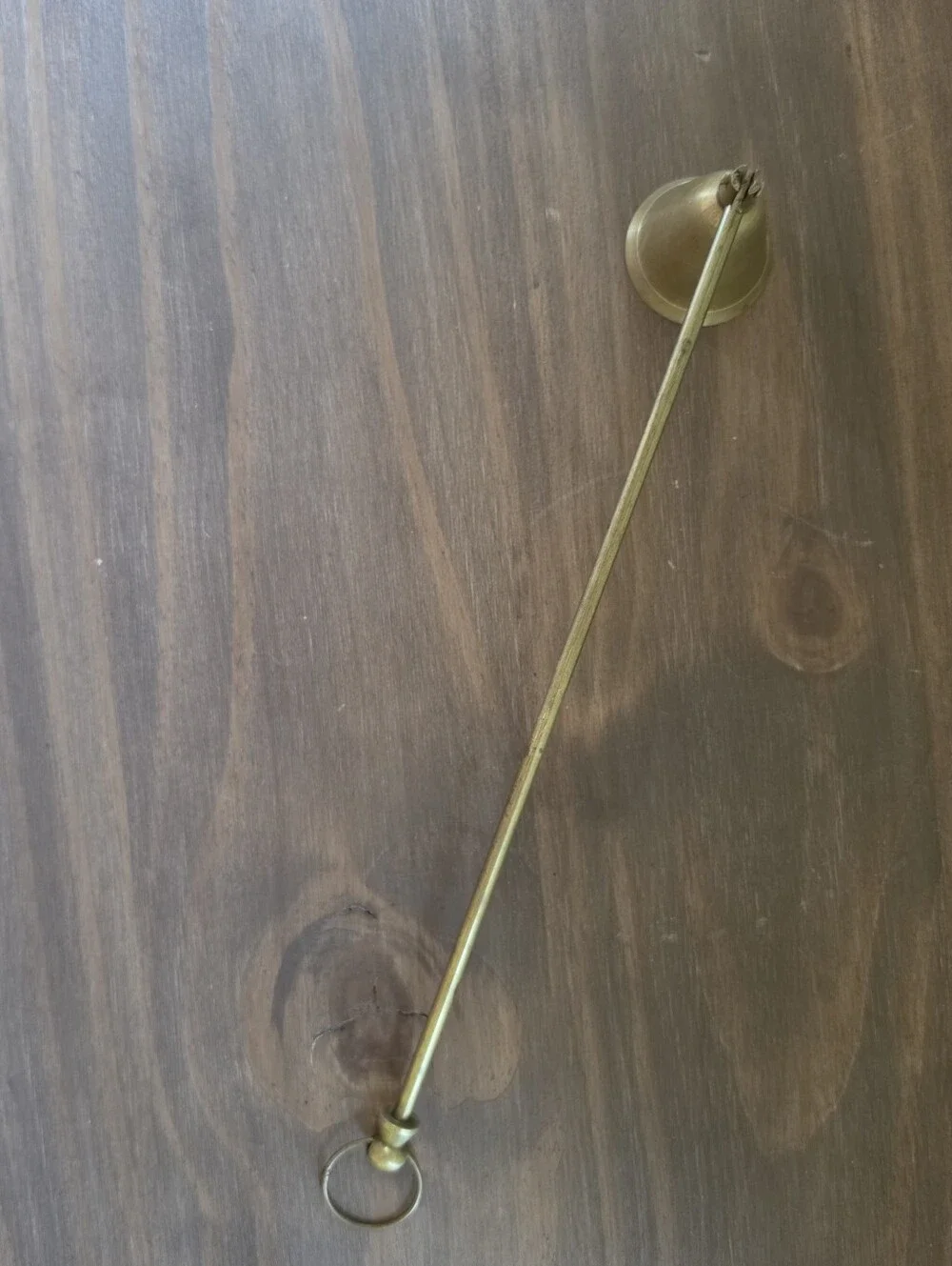 Vintage Brass Candle Snuffer